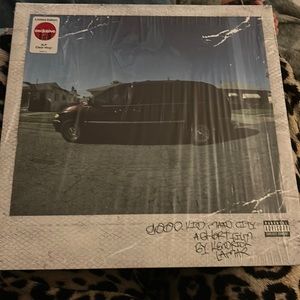 Iimited edition Kendrick lamar vinyl